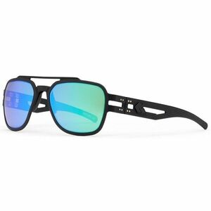 Sluneční brýle Stark Polarized Gatorz® – Smoke Polarized w/ Green Mirrior, Černá (Barva: Černá, Čočky: Smoke Polarized w/ Green Mirrior) obraz