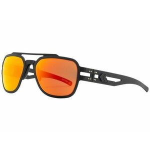 Sluneční brýle Stark Polarized Gatorz® – Smoke Polarized w/ Sunburst Mirror, Černá (Barva: Černá, Čočky: Smoke Polarized w/ Sunburst Mirror) obraz