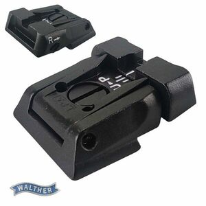 Stavitelné hledí LPA pro pistoli Q5 Match Walther® (Barva: Černá) obraz