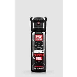 Obranný sprej Tactical Pepper - Gel TW1000® / 45 ml (Barva: Černá) obraz