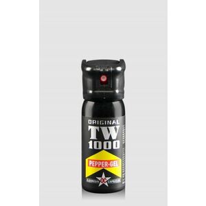Obranný sprej Pepper - Gel TW1000® / 50 ml (Barva: Černá) obraz