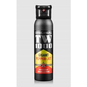 Obranný sprej Gigant Pepper - Jet TW1000® / 150 ml (Barva: Černá) obraz