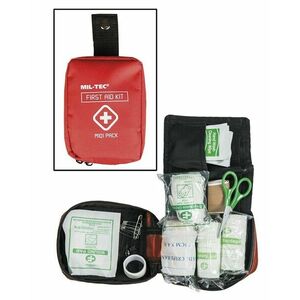Sada první pomoci First Aid Midi Mil-Tec® – Červená (Barva: Červená) obraz