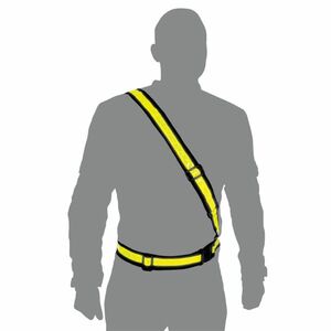 Reflexní popruh Oxford Bright Belt žlutá fluo L obraz