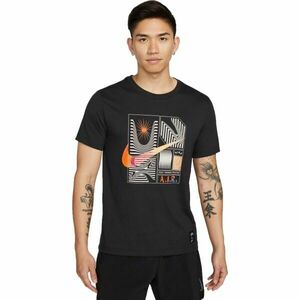 Nike YOGA Pánské tričko, černá, velikost obraz