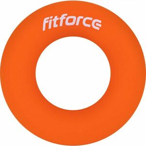 Fitforce RINGGRIP HARD Posilovací kolečko, oranžová, velikost obraz