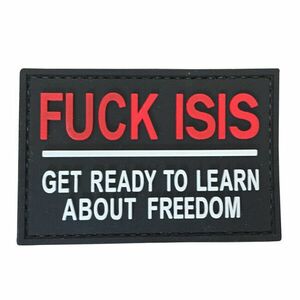WARAGOD Fuck ISIS PVC nášivka obraz