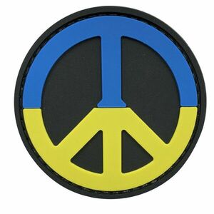 WARAGOD Peace Ukraine PVC nášivka obraz