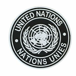 WARAGOD United Nation PVC nášivka, černá obraz