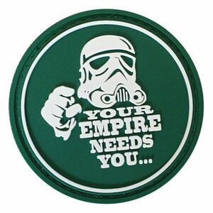 WARAGOD Your empire needs you PVC nášivka, zelená obraz