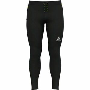 Odlo AXALP WINTER Pánské běžecké elastické kalhoty, černá, velikost obraz