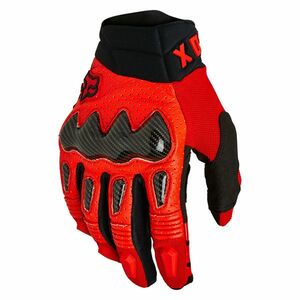 Motokrosové rukavice FOX Bomber Ce Fluo Red MX22 fluo červená 4XL obraz
