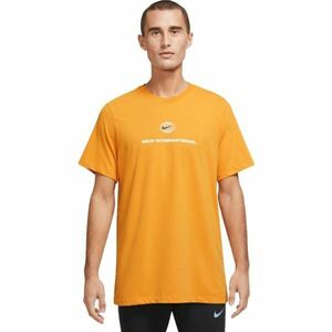 Nike DRI-FIT RUN DIVISION SU22 Pánské tričko, oranžová, velikost obraz