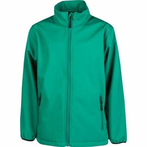 Kensis RORI JR Chlapecká softshellová bunda, zelená, velikost obraz