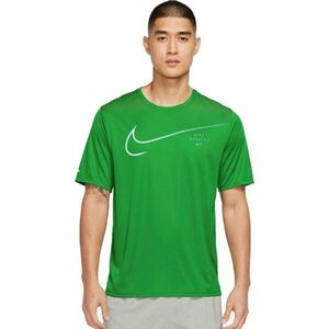 Nike DRI-FIT RUN DIVISION MILER Pánské běžecké tričko, zelená, velikost obraz