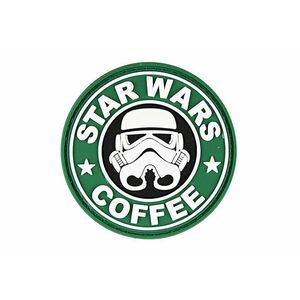 WARAGOD Tactical nášivka StarWars & Coffe, e 6cm obraz