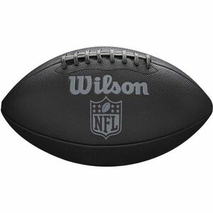 Wilson NFL JET BLACK JR Juniorský míč na americký fotbal, černá, veľkosť UNI obraz