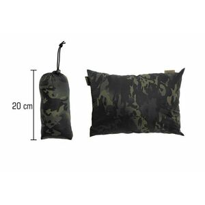 Polštář Travel Pillow Carinthia® – Multicam® Black (Barva: Multicam® Black) obraz