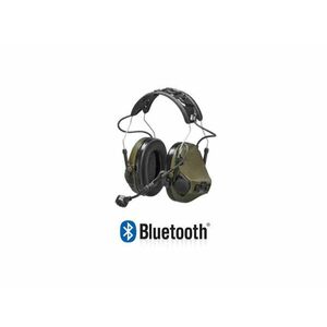 Modulární náhlavní souprava s Bluetooth ComTac VII 3M® PELTOR® – Zelená (Barva: Zelená) obraz