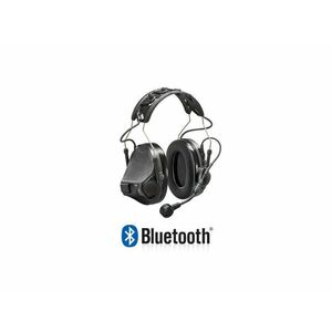 Modulární náhlavní souprava s Bluetooth ComTac VII 3M® PELTOR® – Šedá (Barva: Šedá) obraz