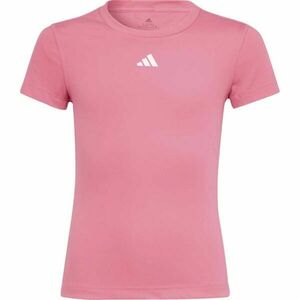 adidas TECHFIT TEE Dívčí sportovní triko, růžová, velikost obraz
