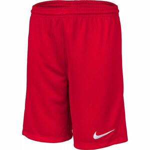 Nike DRI-FIT PARK 3 Chlapecké fotbalové kraťasy, červená, velikost obraz