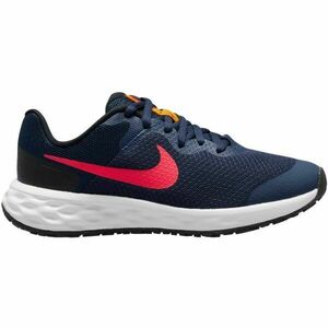 Nike REVOLUTION 6 GS Dětská běžecká obuv, tmavě modrá, velikost 38.5 obraz