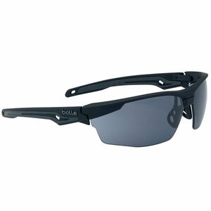 Ochranné střelecké brýle Tryon BSSI Bollé® – Kouřově šedé, Černá (Barva: Černá, Čočky: Kouřově šedé) obraz