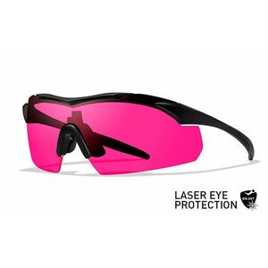 Ochranné střelecké brýle Vapor 2.5 Laser Wiley X® – Red Tint, Černá (Barva: Černá, Čočky: Red Tint) obraz