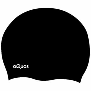 AQUOS COD Plavecká čepice, černá, veľkosť UNI obraz