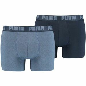 Puma BASIC 2P Pánské boxerky, světle modrá, velikost obraz