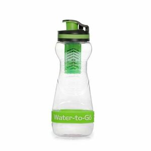 Lahev s filtrem Water-to-Go™ GO! 50 cl - zelená (Barva: Zelená) obraz