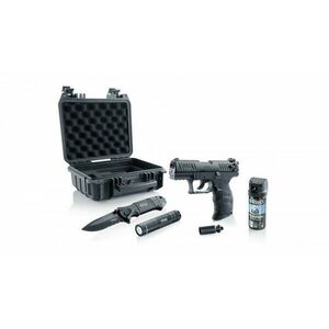 Plynová pistole Walther P22Q / sada R2D / ráže 9 mm Umarex® (Barva: Černá) obraz