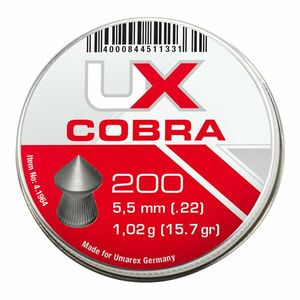 Diabolo Cobra 5.5 mm Umarex® / 200 ks (Barva: Vícebarevná) obraz
