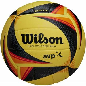 Wilson OPTX AVP REPLICA Volejbalový míč, žlutá, veľkosť 5 obraz