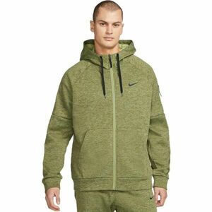 Nike THERMA-FIT Pánská mikina, zelená, veľkosť XXL obraz