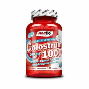 Colostrum 1000 mg 100 kaps. bez příchuti - Amix obraz
