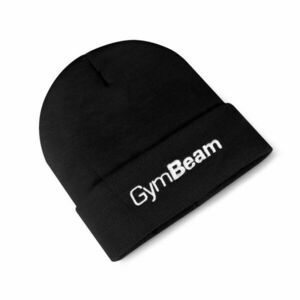 Zimní čepice Beanie Black universal - GymBeam obraz