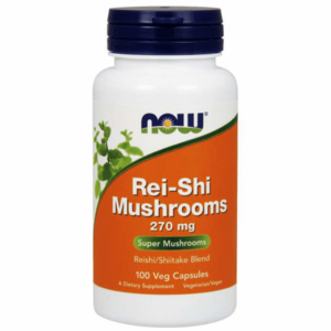 Rei-Shi Houby 270 mg 100 kaps. - NOW Foods obraz