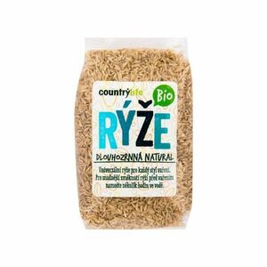 BIO Rýže dlouhozrnná natural 14 x 500 g - Country Life obraz