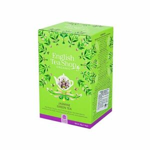 BIO Zelený čaj s jasmínem a květem bezu 6 x 40 g - English Tea Shop obraz