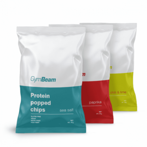 Proteinové čipsy 40 g paprika - GymBeam obraz