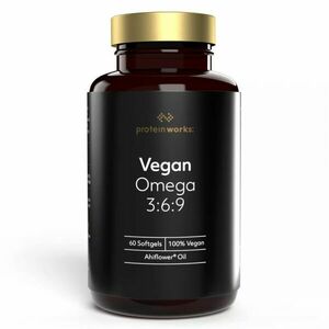 Vegan Omega 3: 6: 9 Ahiflower® Oil 60 kaps. - The Protein Works obraz