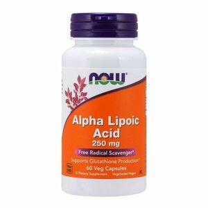 Kyselina alfa-lipoová 250 mg 120 kaps. - NOW Foods obraz
