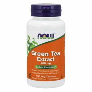 Extrakt zeleného čaje 400 mg 100 kaps. - NOW Foods obraz
