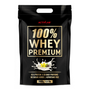 100% Whey Premium 2000 g vanilka - ActivLab obraz