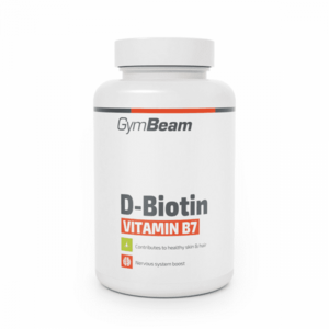 D-Biotin (Vitamín B7) 90 kaps. - GymBeam obraz