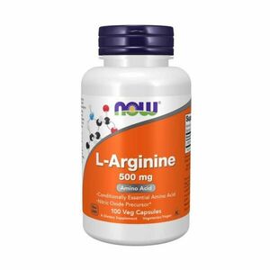 L-Arginin 500 mg 250 kaps. - NOW Foods obraz