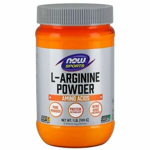 L-Arginin prášek 454 g - NOW Foods obraz