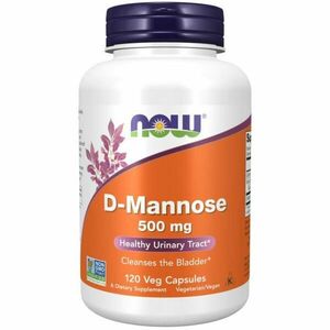 D-Manóza 500 mg 120 kaps. - NOW Foods obraz